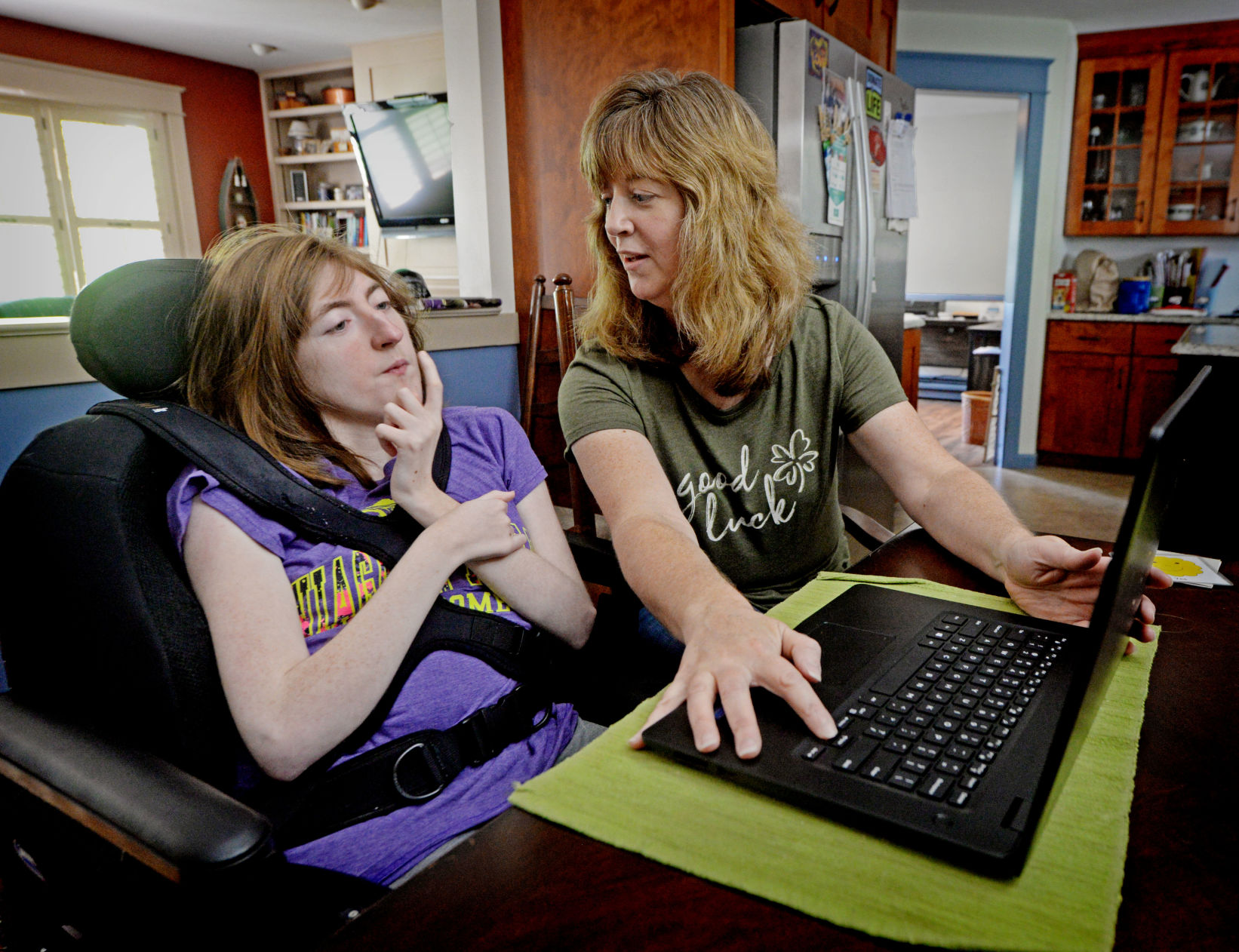 Denise Schwebel and Emma